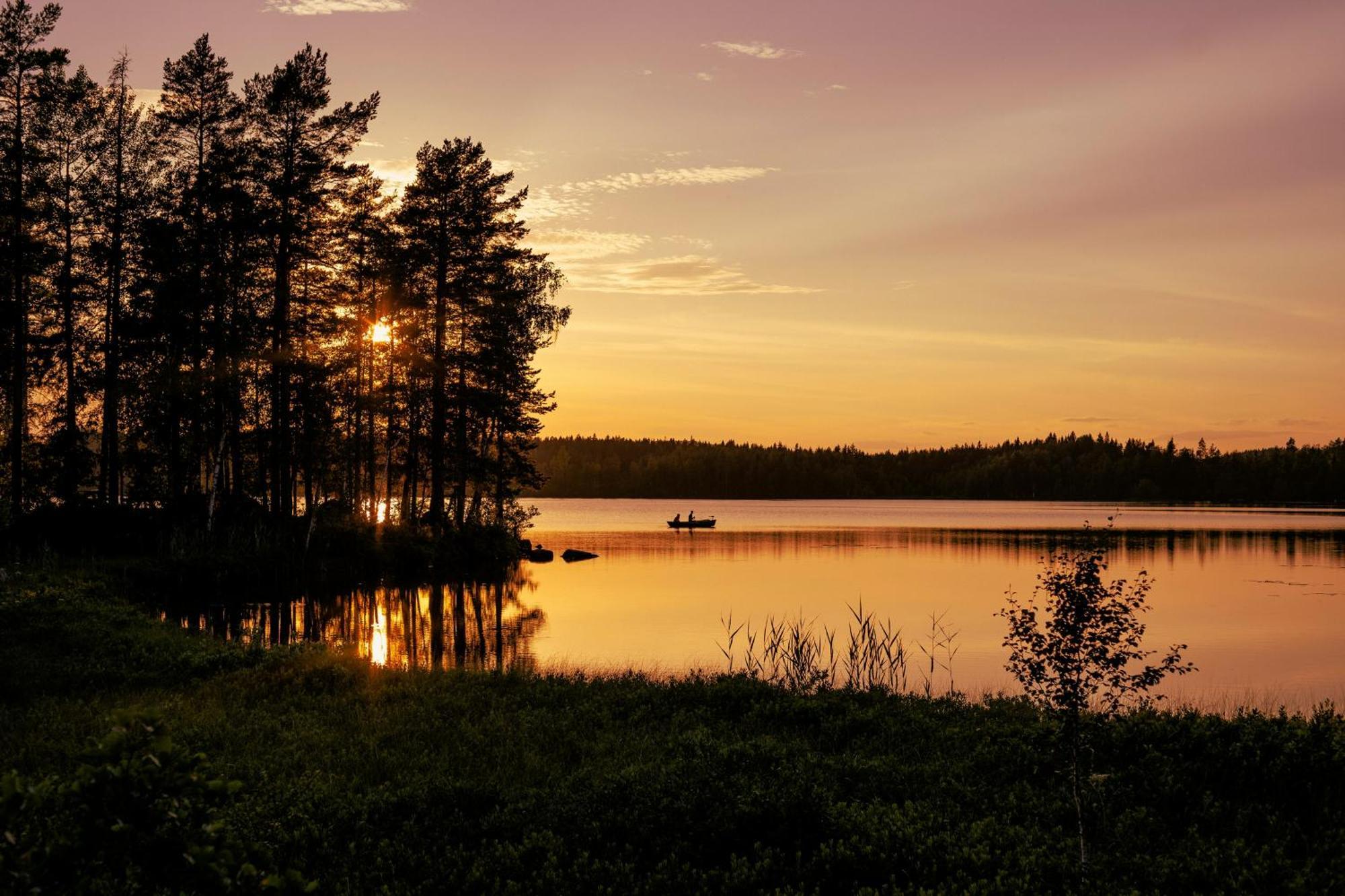 Peaceful Getaway In The Woods W/ Fireplace Åsljunga エクステリア 写真